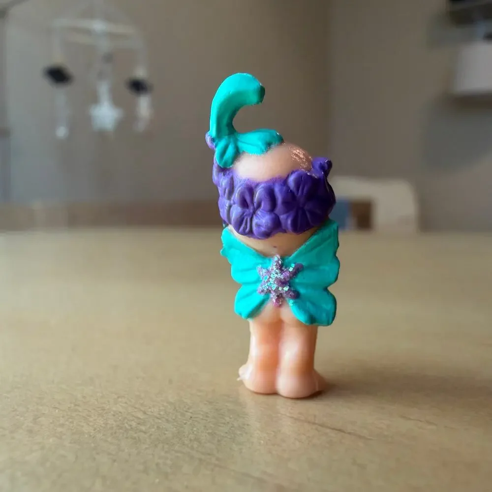 vintage 1990s Fairy Winkles (or Wee Winkles) mini figurine made by Kenner